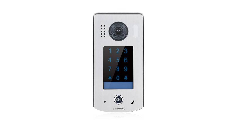 SURFACE INTERCOM KEYPAD DOOR