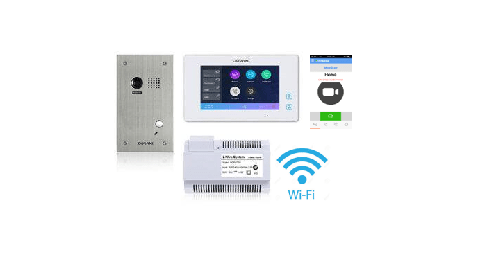 FLUSH MOUNT INTERCOM TOUCH KIT – WIFI